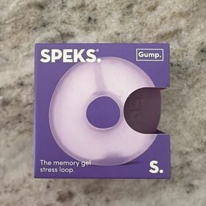 SPEKS Gump Loop Original Mist Purple Ultra Soft Squishy Fidget Toy Mist